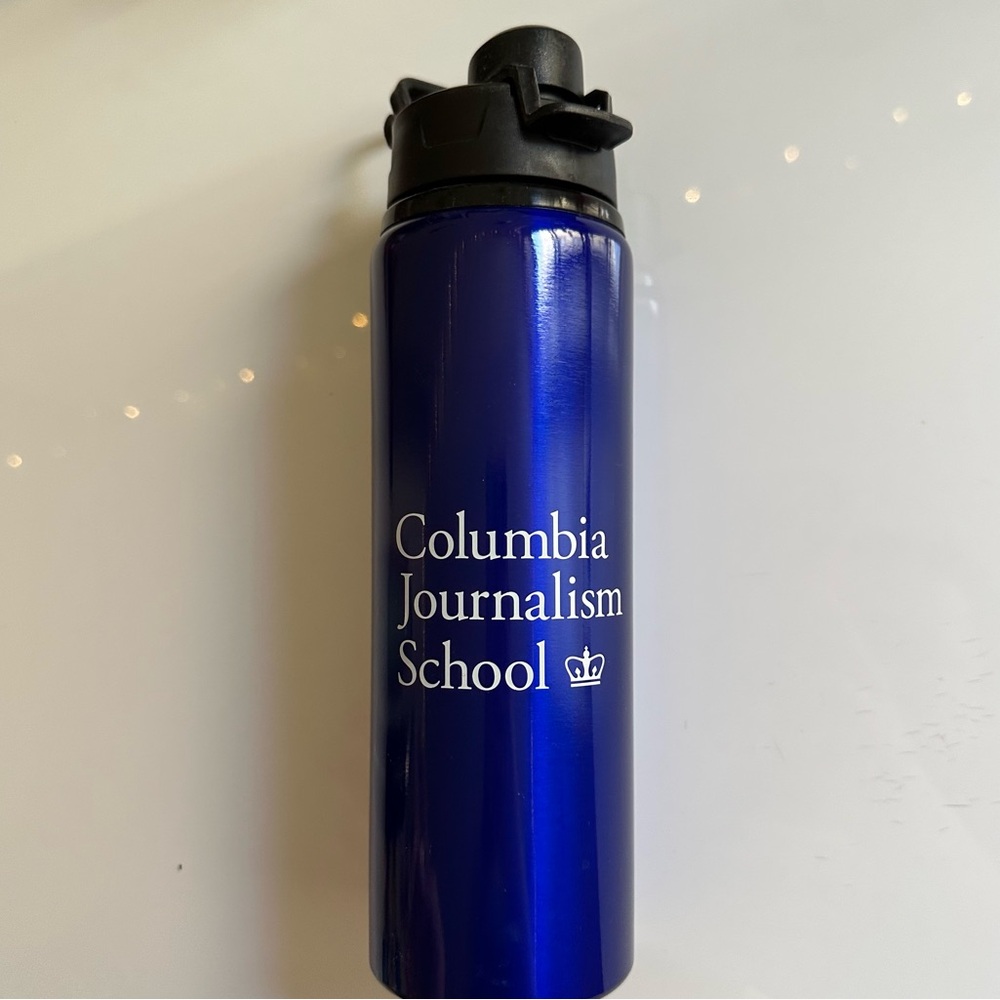 Columbia journalism school Water Bottle
